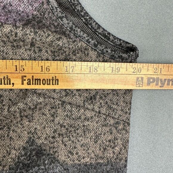 John Mark Tunic Vest Top Womens S Gray Artsy Geometric Print Western Boho Soft - Picture 11 of 15